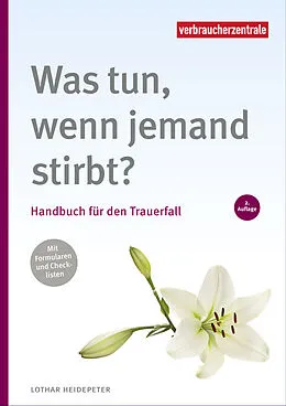 E-Book (pdf) Was tun, wenn jemand stirbt? von Lothar Heidepeter