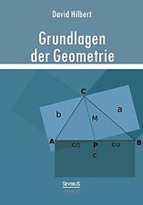Kartonierter Einband Grundlagen der Geometrie von David Hilbert