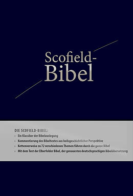 Fester Einband Scofield Bibel mit Elberfelder 2006 - Kunstleder von 