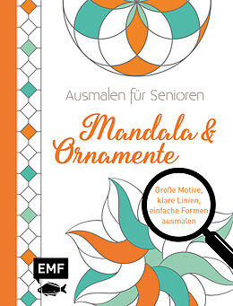 Geheftet Ausmalen für Senioren  Mandala &amp; Ornamente von 