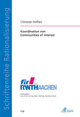 Kartonierter Einband Koordination von Communities of Interest von Christian Hoffart