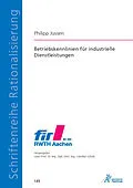 E-Book (pdf) Betriebskennlinien für industrielle Dienstleistungen von Philipp Jussen