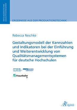 E-Book (pdf) Gestaltungsmodell der Kennzahlen und Indikatoren bei der Einführung und von Rebecca Reschke