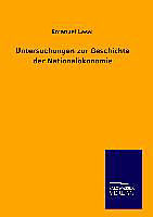 Fester Einband Untersuchungen zur Geschichte der Nationalökonomie von Emanuel Leser