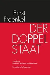 Kartonierter Einband Der Doppelstaat von Ernst Fraenkel