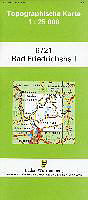 (Land)Karte Bad Friedrichshall 1 : 25 000 von 