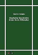 Kartonierter Einband Deutsche Geschichte von Dietrich Schäfer
