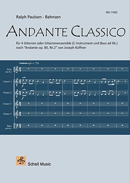 Ralph Paulsen-Bahnsen Notenblätter Andante classico