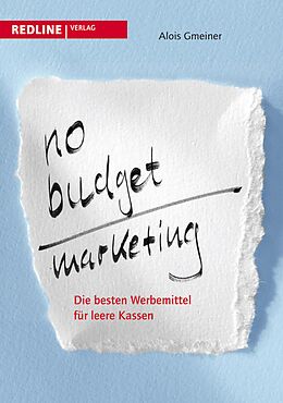 E-Book (pdf) No-Budget-Marketing von Alois Gmeiner