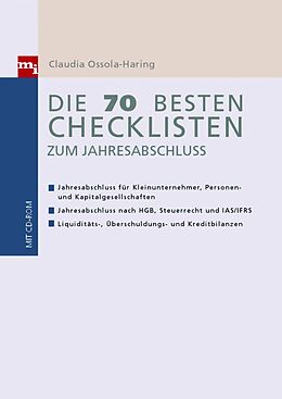 E-Book (pdf) Die 70 besten Checklisten zum Jahresabschluss von Claudia Ossola-Haring, Werner Ruh