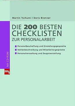 E-Book (pdf) Die 200 besten Checklisten zur Personalarbeit von Doris Brenner, Martin Tschumi