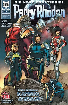 E-Book (pdf) Perry Rhodan Comic 1: Die Kartografen der Unendlichkeit 1 von Kai Hirdt
