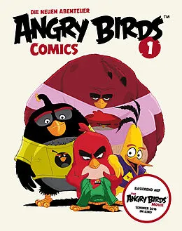 E-Book (pdf) Angry Birds  Die neuen Abenteuer 1: Red sieht rot (Comic zum Film) von Paul Tobin