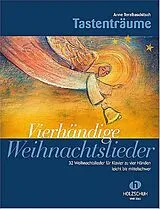 Geheftet Vierhändige Weihnachtslieder von Anne Terzibaschitsch