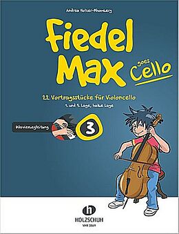 Andrea Holzer-Rhomberg Notenblätter Fiedel-Max goes Cello Band 3