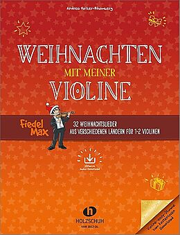 Andrea Holzer-Rhomberg Notenblätter Weihnachten mit meiner Violine (+Online Audio)