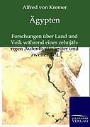 Kartonierter Einband Ägypten von Alfred von Kremer