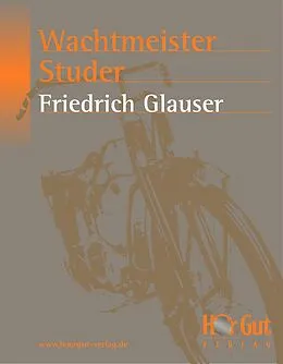 E-Book (epub) Wachtmeister Studer von Friedrich Glauser