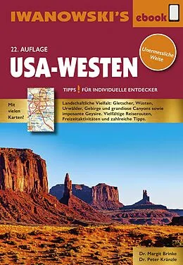 E-Book (epub) USA - Westen von Dr. Margit Brinke, Dr. Peter Kränzle
