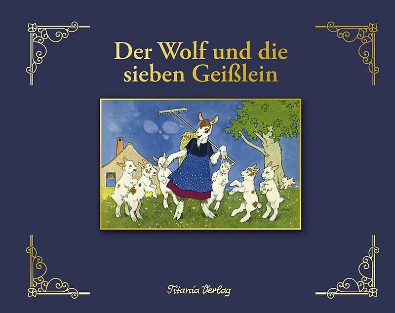 Der Wolf und die sieben Geißlein - Jacob Grimm, Wilhelm Grimm - Buch
