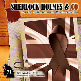 Audio CD (CD/SACD) Sherlock Holmes und Co. 71: Schwarze Seide von Marc Freund
