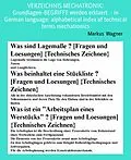 E-Book (epub) VERZEICHNIS MECHATRONIK: Grundlagen-BEGRIFFE werden erklaert - in German language: alphabetical index of technical terms mechatronics von Markus Wagner