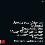 Audio CD (CD/SACD) Nochmal Deutschboden von Moritz von Uslar