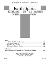 Kartonierter Einband Earth Spirits. Notations on AI Animism von Daniel Falb