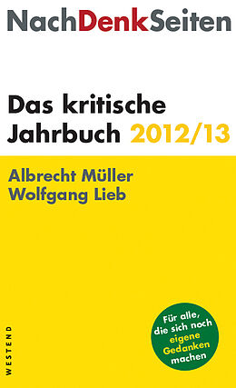 Paperback NachDenkSeiten von Albrecht Müller, Wolfgang Lieb
