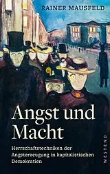 Kartonierter Einband Angst und Macht von Rainer Mausfeld