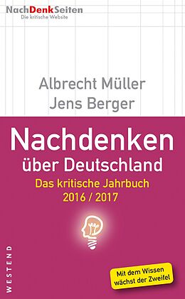 E-Book (epub) Nachdenken über Deutschland von Albrecht Müller, Jens Berger