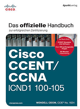 Fester Einband Cisco CCENT/CCNA ICND1 100-105 von Wendell Odom