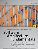 Couverture cartonnée Software Architecture Fundamentals de Mahbouba Gharbi, Arne Koschel, Andreas Rausch