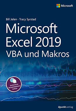 Kartonierter Einband Microsoft Excel 2019 VBA und Makros von Bill Jelen, Tracy Syrstad