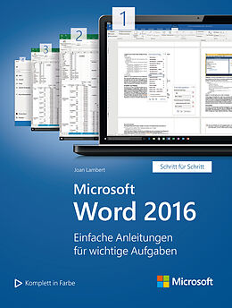 E-Book (pdf) Microsoft Word 2016 (Microsoft Press) von Joan Lambert