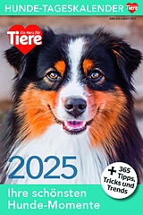 Kalender Hunde Tageskalender 2025 von 