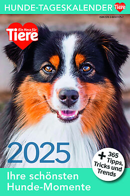 Kalender Hunde Tageskalender 2025 von 