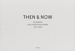 Fester Einband Then & Now von Ed Ruscha