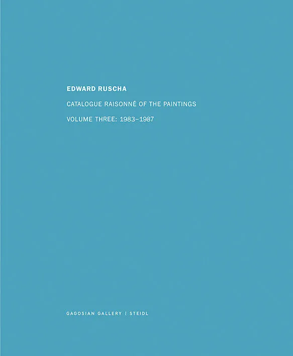 Catalogue Raisonné of the Paintings. Volume 3: 1983-1987