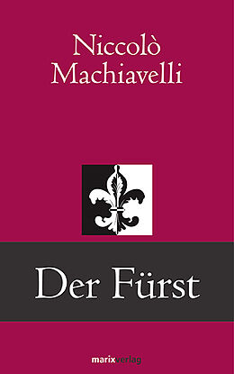 Fester Einband Der Fürst von Niccolò Machiavelli