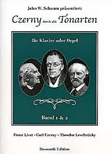 Carl Czerny Notenblätter Czerny durch alle Tonarten Band 1+2