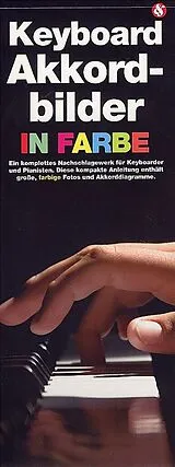  Notenblätter Keyboard Akkordbilder in Farbe