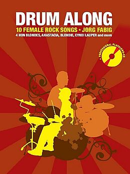 Kartonierter Einband Drum Along - 10 Female Rock Songs von 
