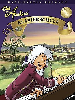 Hans-Günter Heumann Notenblätter Little Amadeus Klavierschule Band 2