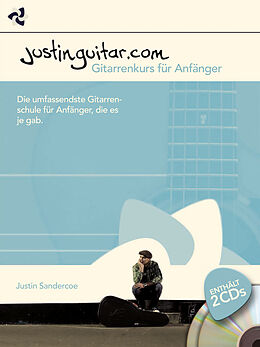 Kartonierter Einband Justinguitar.com - Gitarrenkurs für Anfänger von Justin Sandercoe
