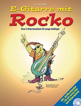 Kartonierter Einband E-Gitarre mit Rocko von Peter Korbel