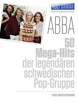  Notenblätter Kult-Bands - ABBAfür Klavier