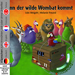 Fester Einband Wenn der wilde Wombat kommt (Buch mit DVD) von Melanie Freund, Udo Weigelt