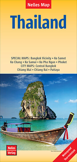 Carte (de géographie) Nelles Map Landkarte Thailand de 