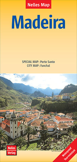 (Land)Karte Nelles Map Landkarte Madeira - Porto Santo, reiß- und wasserfest von 